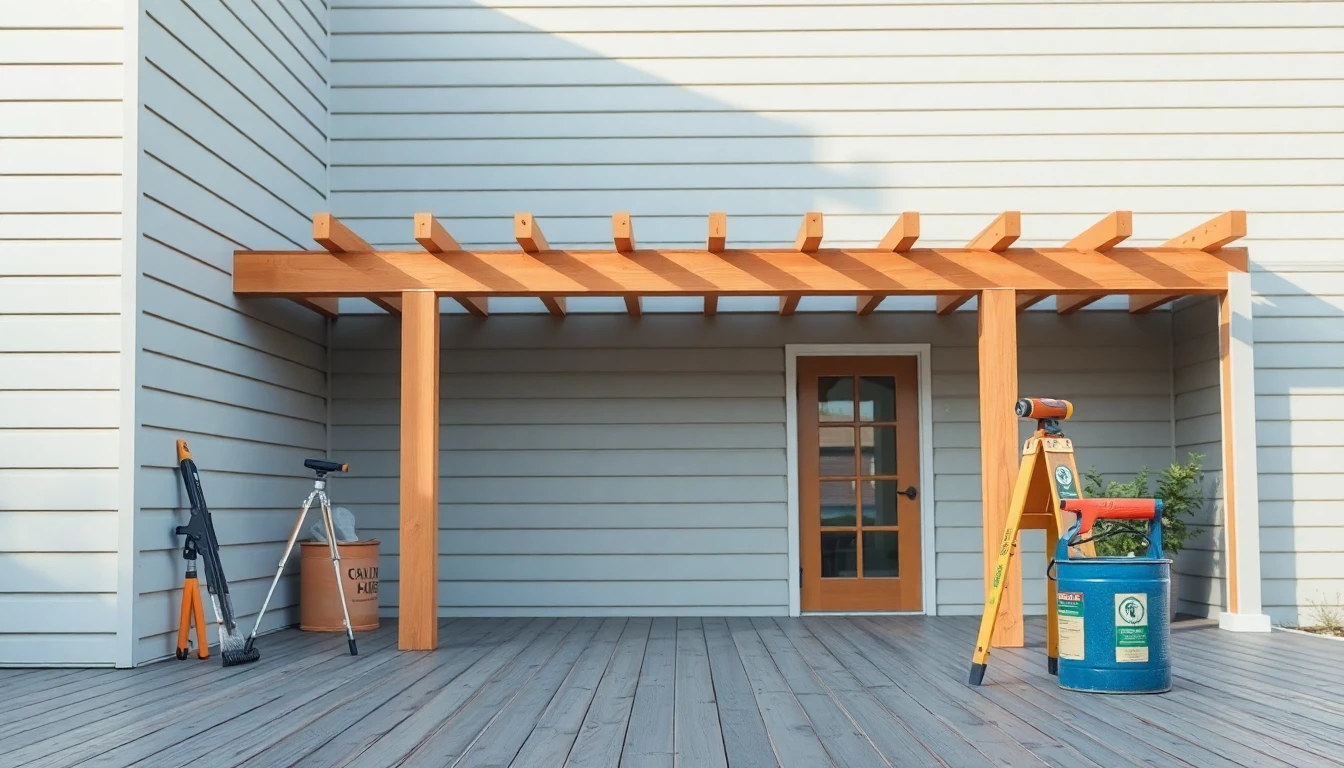 Deck & Pergola Staining