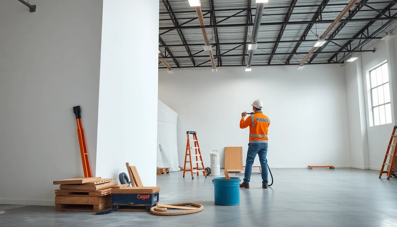 Warehouse Painting